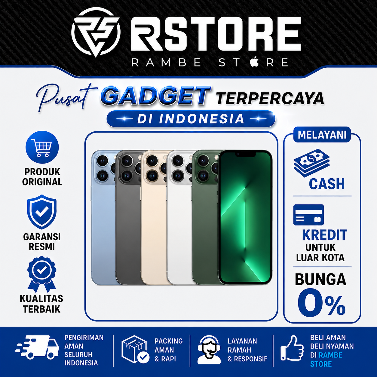 iPhone 13 PROMAX GARANSI INDONESIA 
